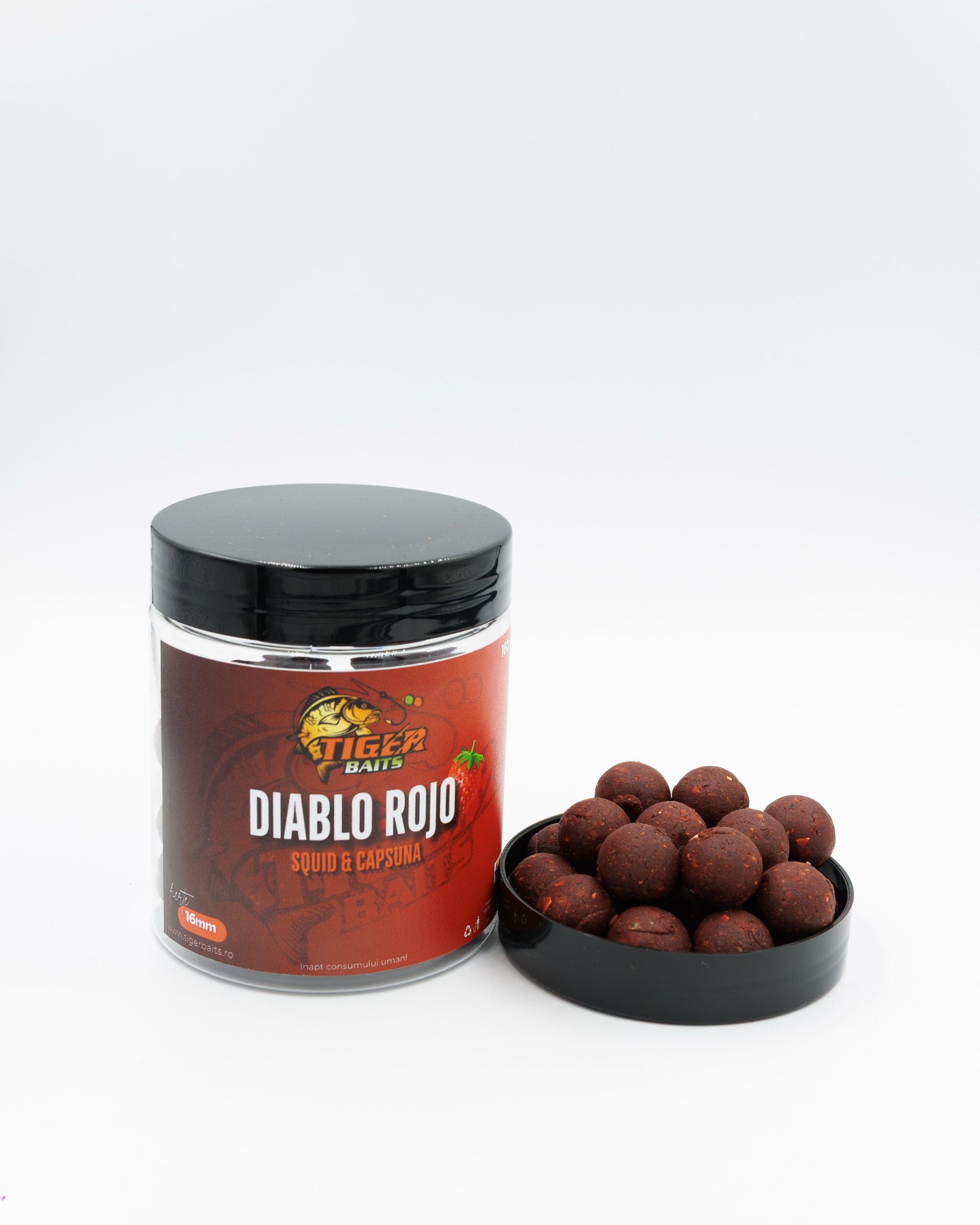 Boilies de Cârlig Fiert - Diablo Rojo - Rotund - imagine 2