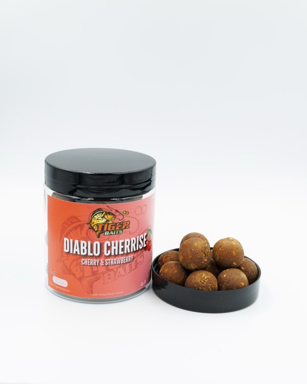 Boilies de Cârlig Fiert - Diablo Cherrise - Rotund